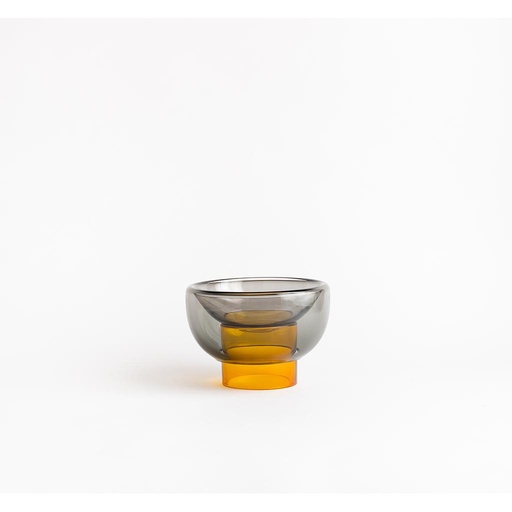 SPHERE bowl L (grey/orange)